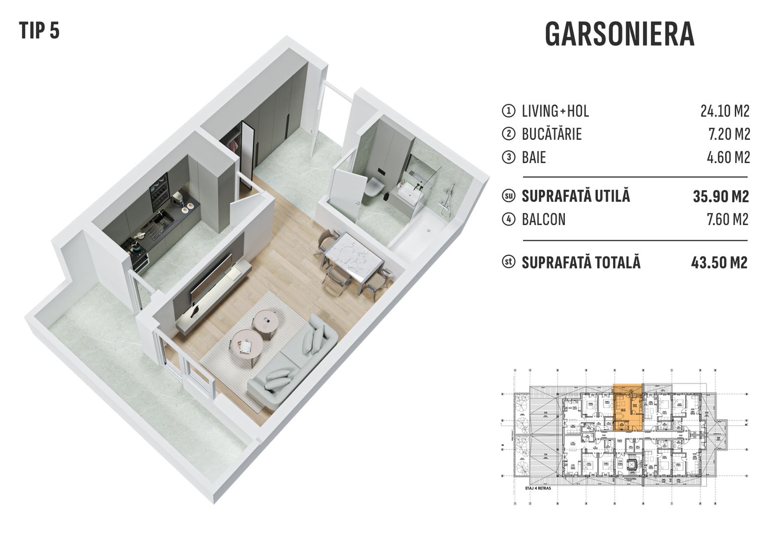 gars.dec-39mp/metrou Leonida sau Berceni - 20min pe jos - Poză 1
