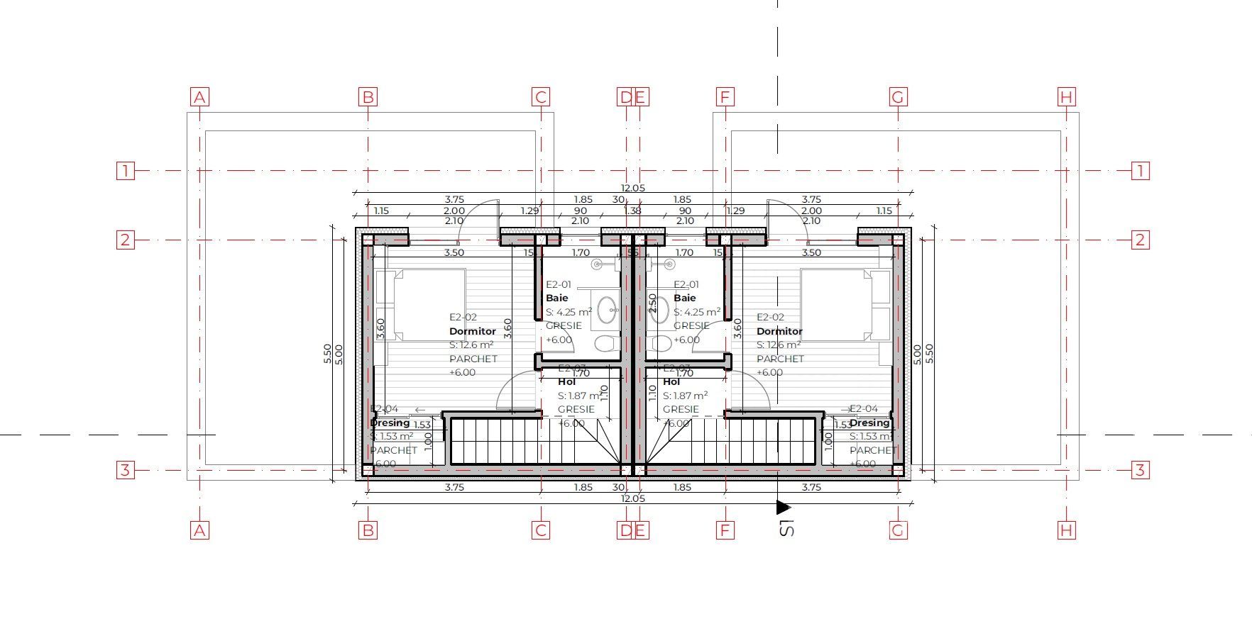Duplex 4 camere Buna Ziua - Schiță 5