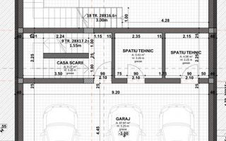Ap 4 camere  in imobil tip vila, 121.74 mp utili + terasa 28 mp! - Schiță 4