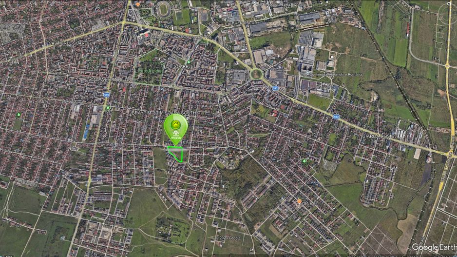 🗺️ Teren intravilan cu suprafața 2.925 mp – în Braytim, Timișoara! ✨ - Poză 1