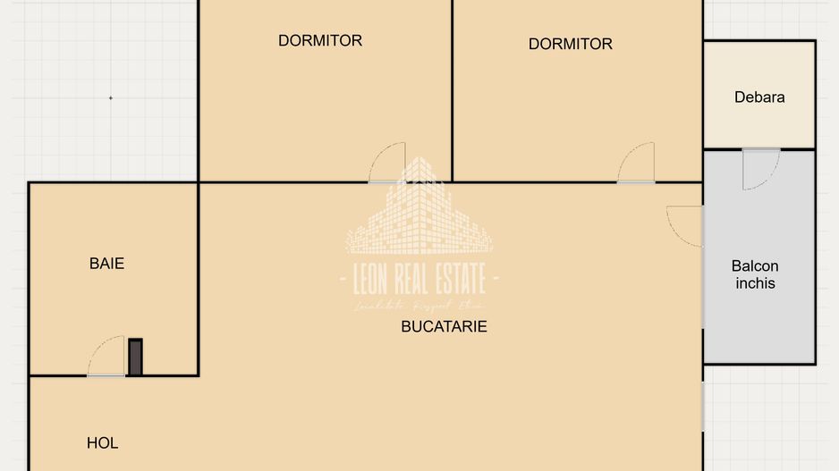 Apartament cu 2 dormitoare si loc de parcare in Floresti, zona Terra - Poză 2