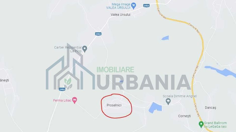 Teren intravilan de vanzare in Miroslava, sat Proselnici – 7.000 mp - Poză 7