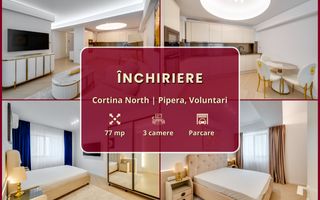 Cortina North || 3 camere || Finisaje de lux || Parcare || Comision 0% - Poză 2