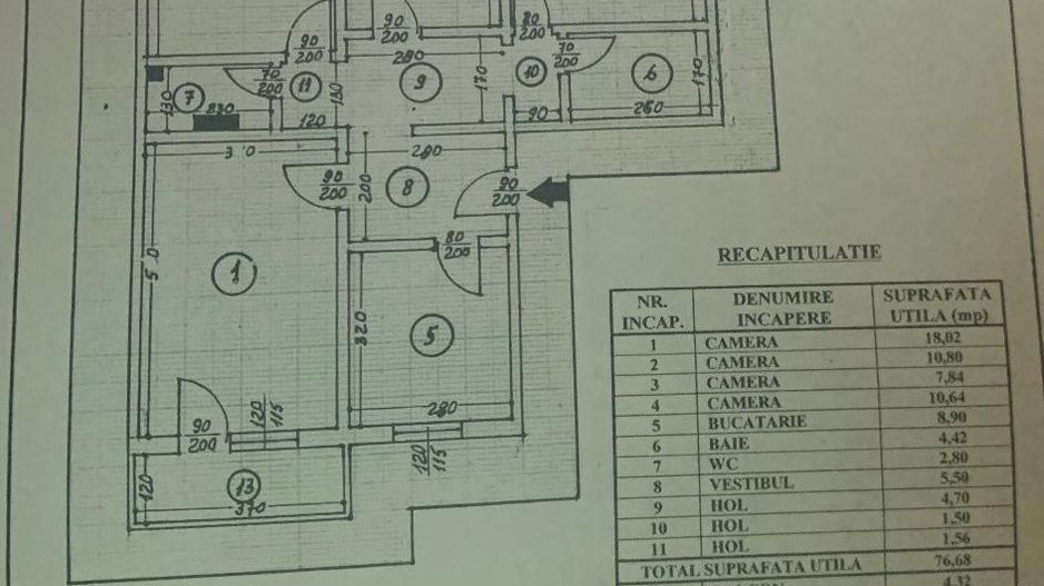 Ap decomandat 4 camere , 2 bai si 2 balcoane-zona Colentina bloc 1986 - Poză 22