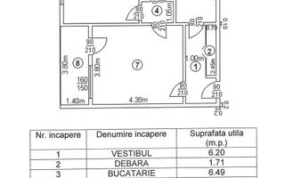 Apartament 2 camere | Colentina - Schiță 8