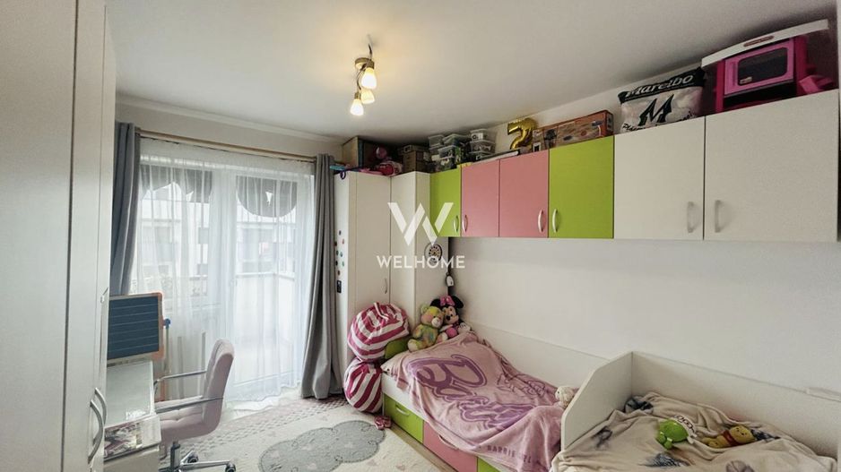 Apartament 3 camere, etaj intermediar, mobilat, 2 bai, 2 balcoane - Poză 2