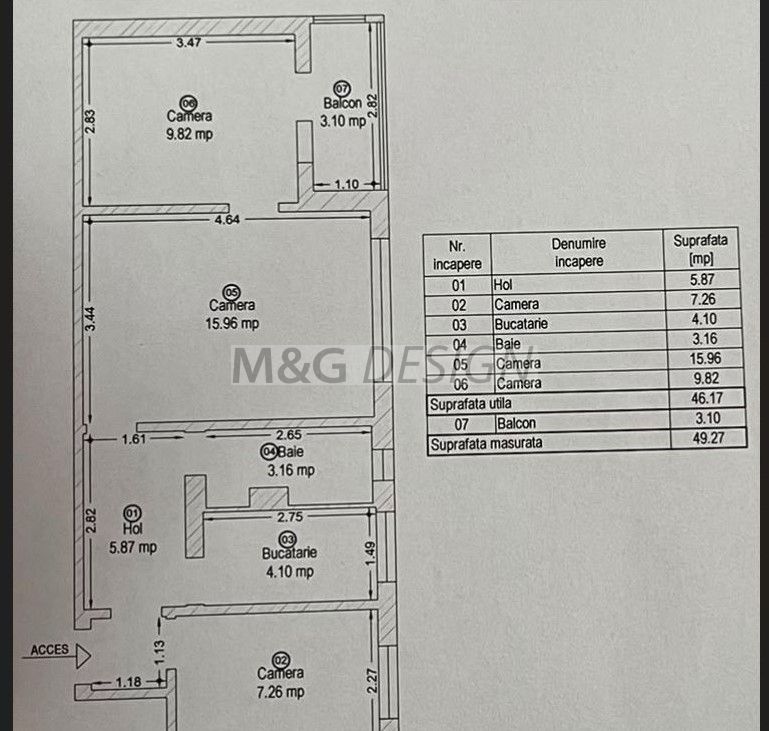 Apartament cu 3 camere Iosefin cu centrala - Poză 19