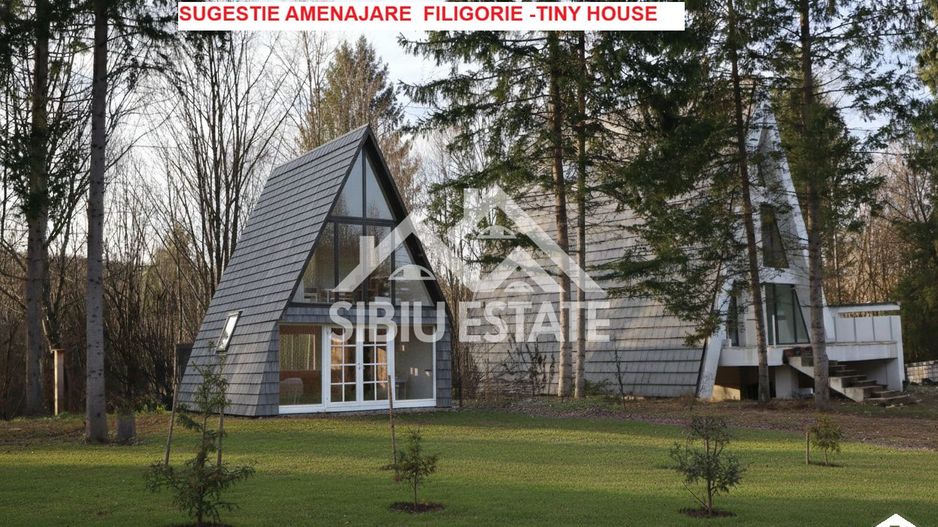 Casa / Cabana A-Frame moderna, 4 camere – Investitie - Poză 21