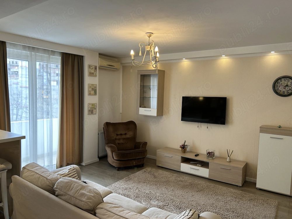 Apartament superb 2 camere, Bălcescu, mobilat complet, balcon, fara risc seismic - Poză 5