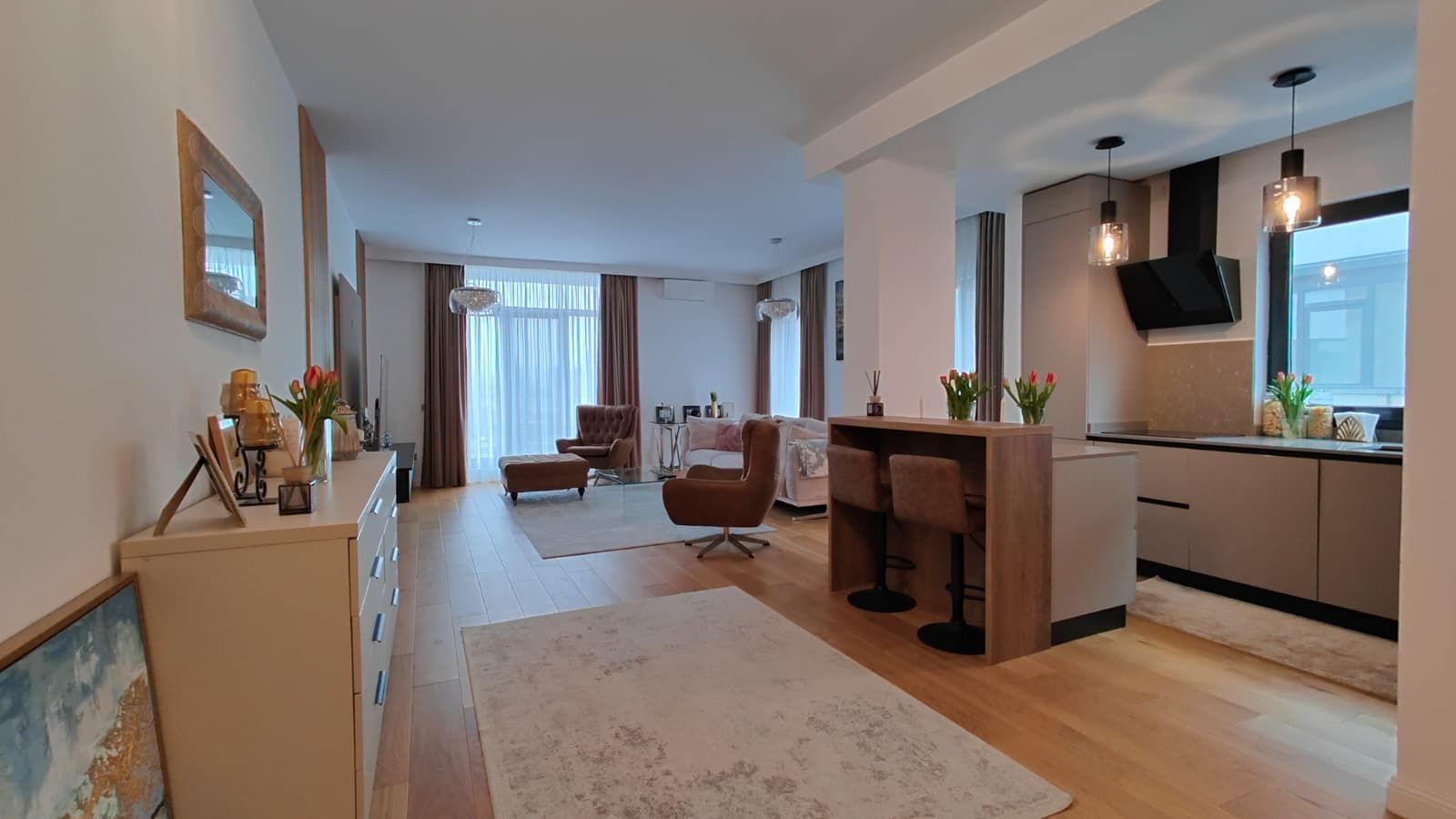 Triplex, cu terase panoramice, Pipera - Iancu Nicolae - Poză 6