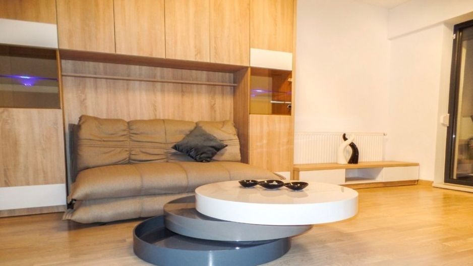 Garsonieră mobilată lux, centrală proprie – Victoriei-Prima inchiriere - Poză 1