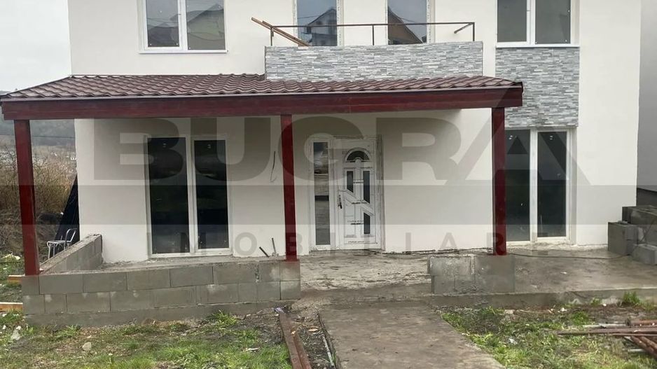 Casa moderna de 150mp, teren 400mp, semifinisata, Apahida - Poză 4