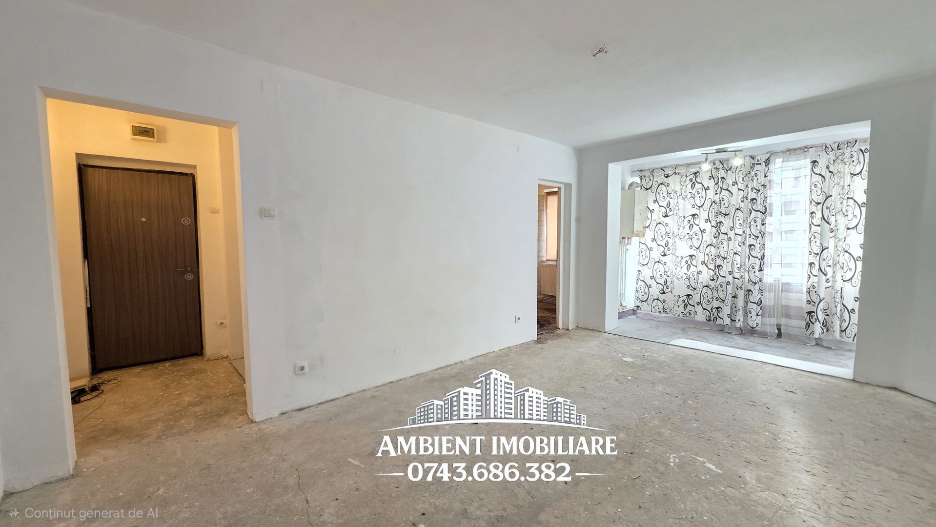 Apartament 1 cameră, parter, 32 mp, VASLUI - zona Nord; - Poză 2