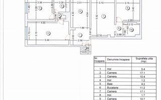 Vand apartament 4 camere Margeanului - Ilie Mihail - Poză 8