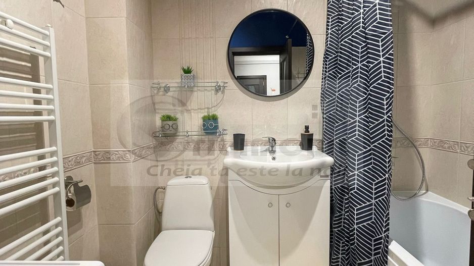 Apartament 1 camera, decomandat, Bucium, bloc 2013 mobilat modern - Poză 16