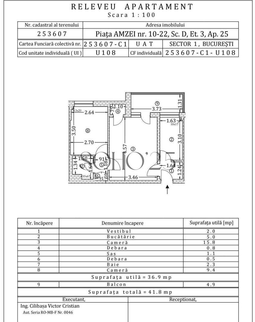 Proprietar apartament 2 camere Piata Amzei-Calea Victoriei - Poză 8