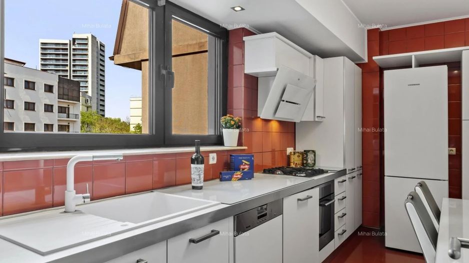 Apartament lux, Arcul de Triumf, 3 camere, 140 mp, parcare subterana. - Poză 12