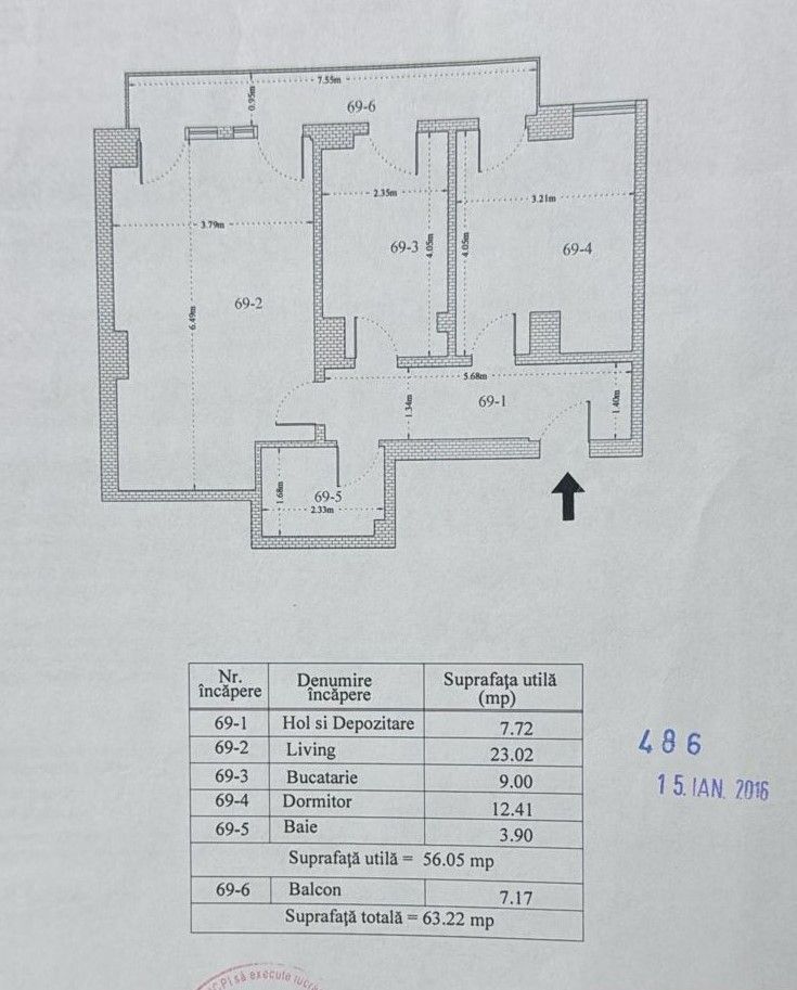 2 camere | Decomandat | Centrala | Sos. Oltenitei Sector 4 - Poză 3