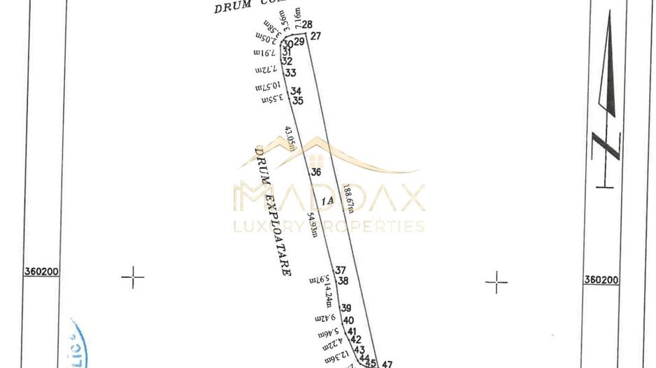 Teren intravilan ***15.000mp*** deschidere Lac Snagov 120ml // Snagov - Schiță 20