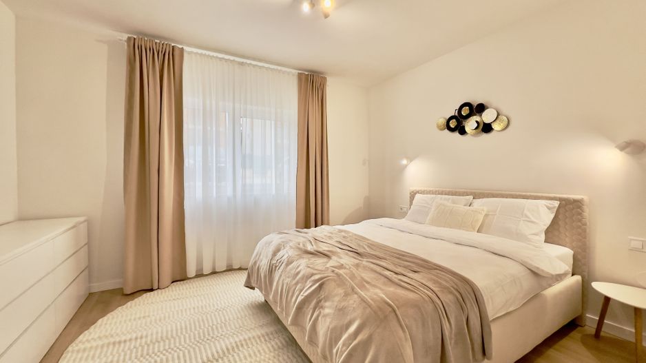 Apartament cu 2 camere, mobilat complet, terasă 18.46 - întabulat - Poză 1