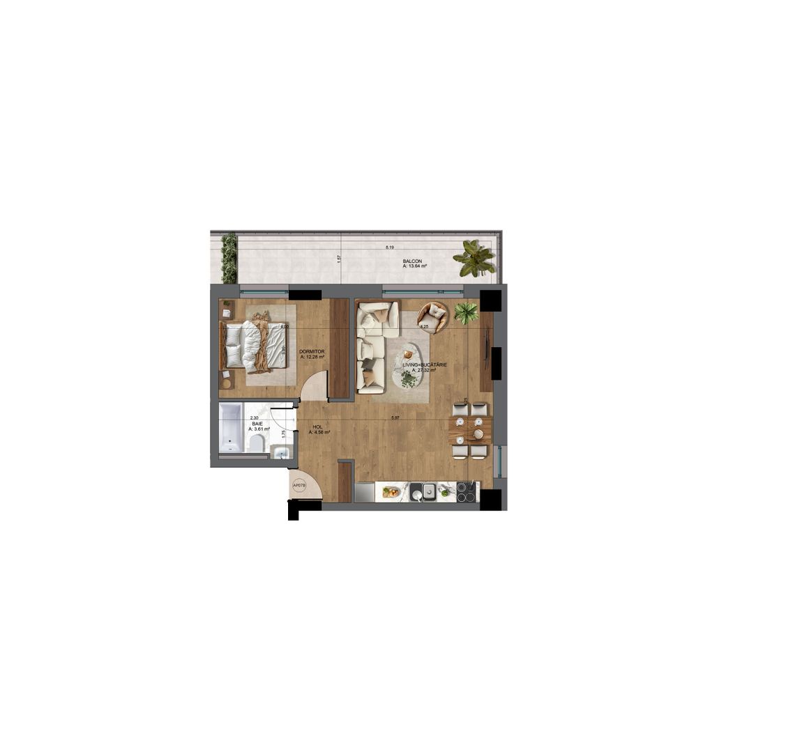 APARTAMENT 2 CAMERE | UNIRII | PROIECT NOU - Poză 2