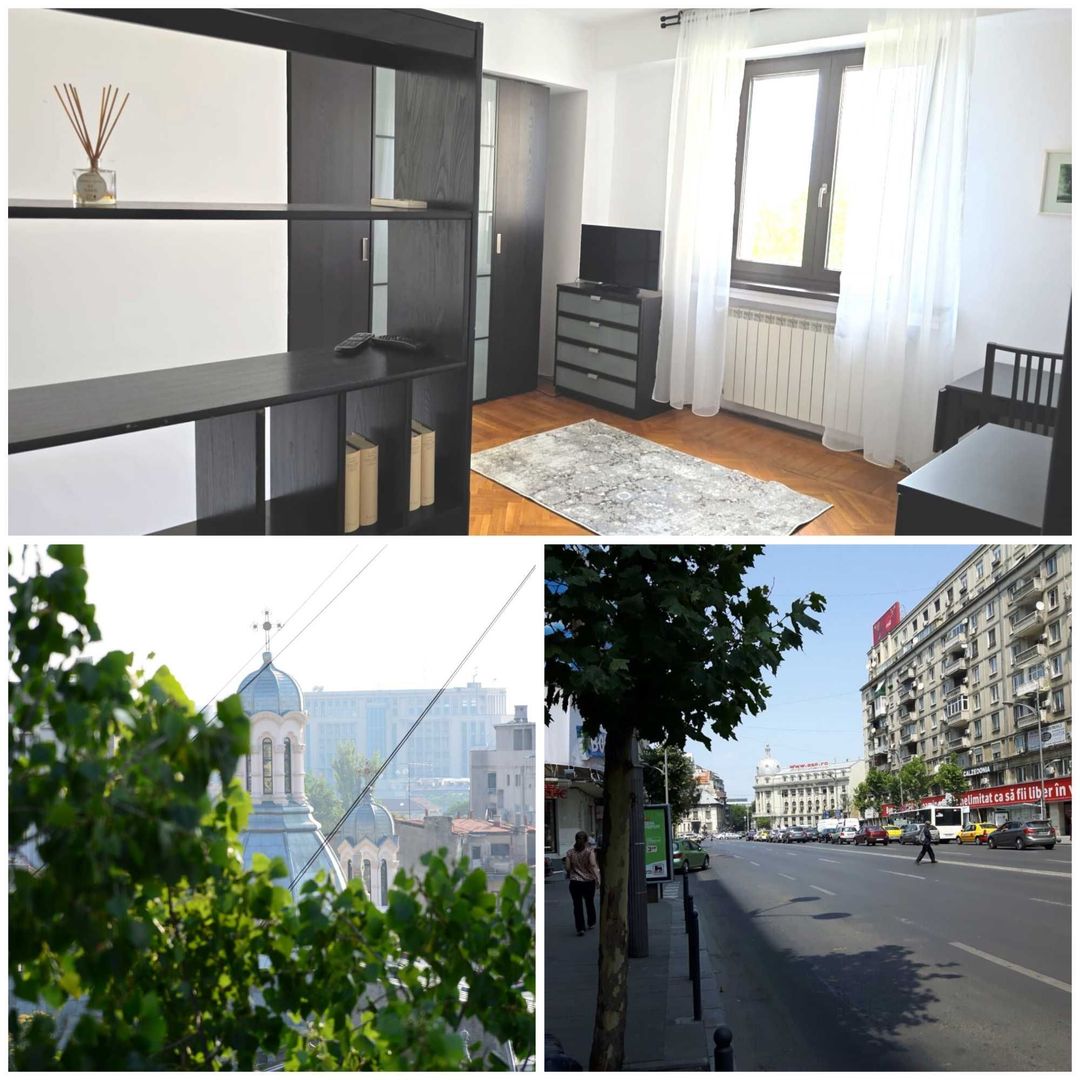 Garsonieră Piața Romană | Centrală proprie | Fără risc seismic - Poză 1
