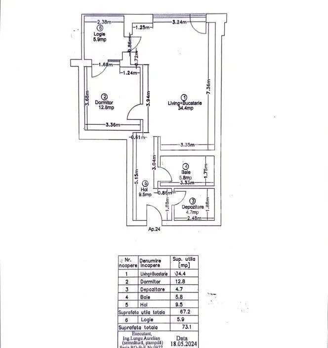 Apartament premium cu 2 camere | North Avenue by A|B Imobiliare - Poză 17