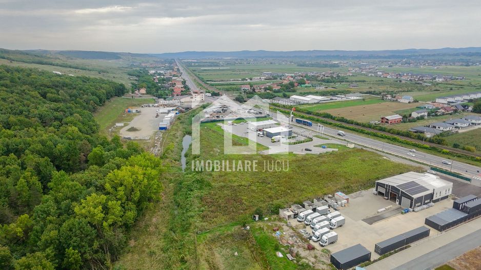 Teren intravilan 9.410 mp – Jucu de Mijloc – Front la DN1 - Poză 3