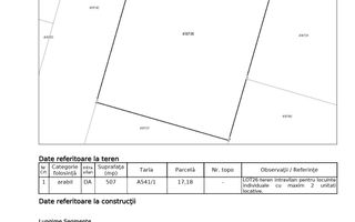 Oferim spre vanzare parcela pentru duplex,  Giroc, suprafata 507 mp, 2 fronturi - Poză 10