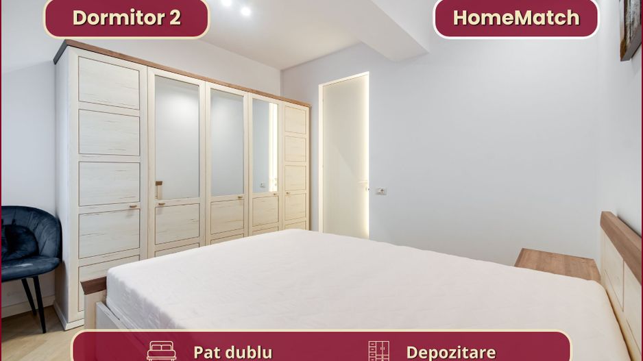 Cortina North || 2 dormitoare || Finisaje de lux || Comision 0 - Poză 10