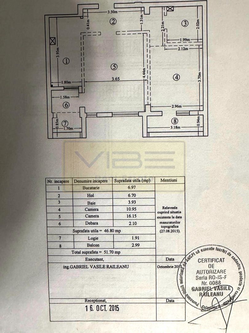 Apartament 2 camere (intabulat)+parcare Bucium - Poză 21