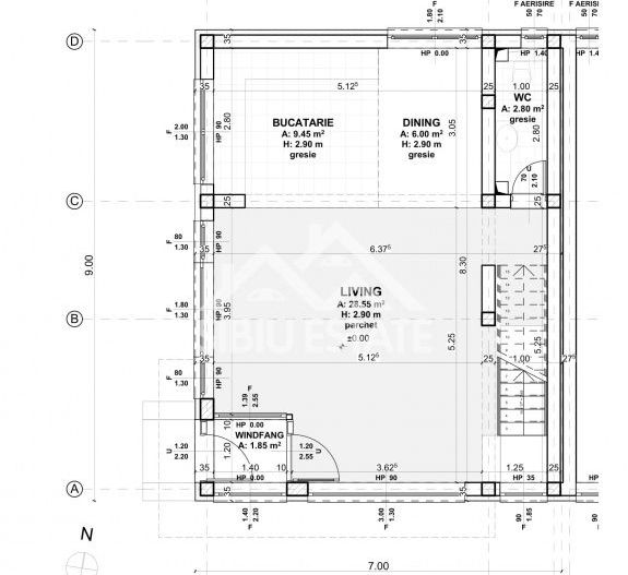 Casa Sibiu Selimbar, 3 dormitoare, 3 bai, terasa - Poză 2
