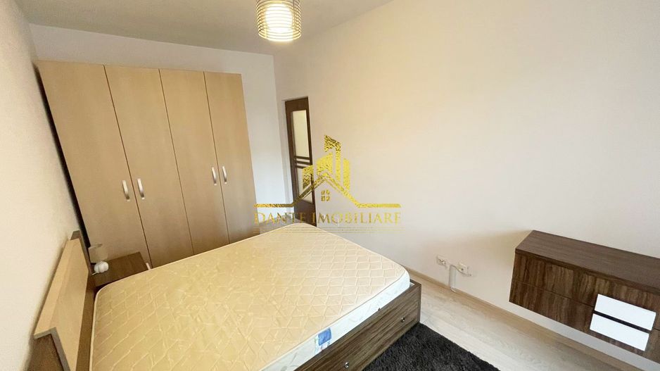 2 camere, semidecomandat, mobilat modern, bloc nou, balcon, Centru - Poză 8