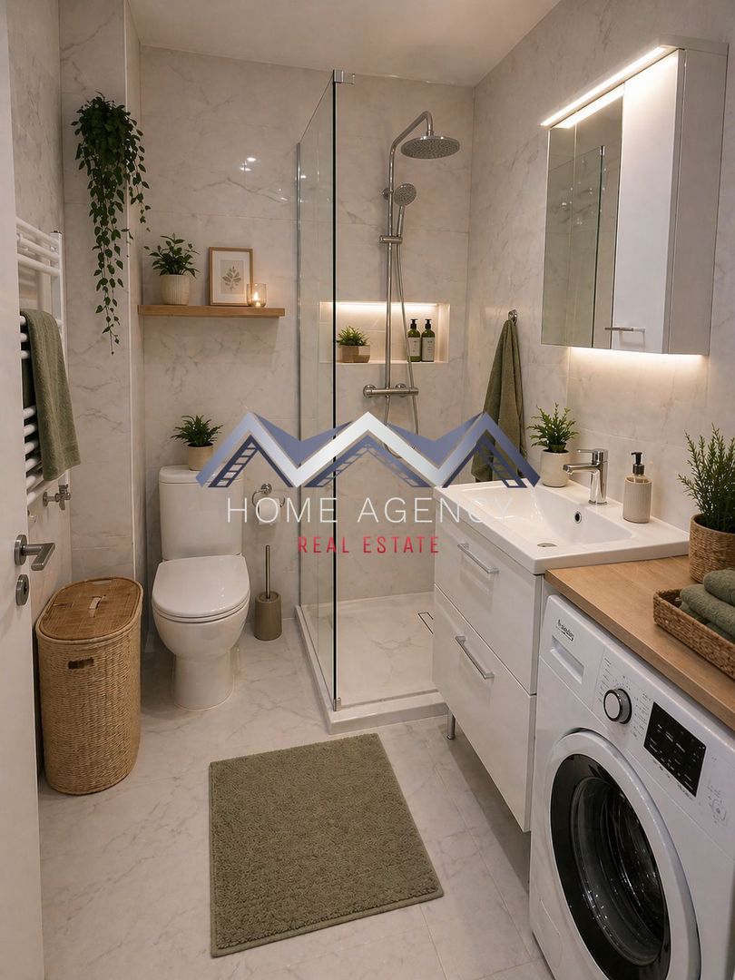 2 camere studio Otopeni | 10 min. metrou | parcare subterană | comision 0 - Poză 4