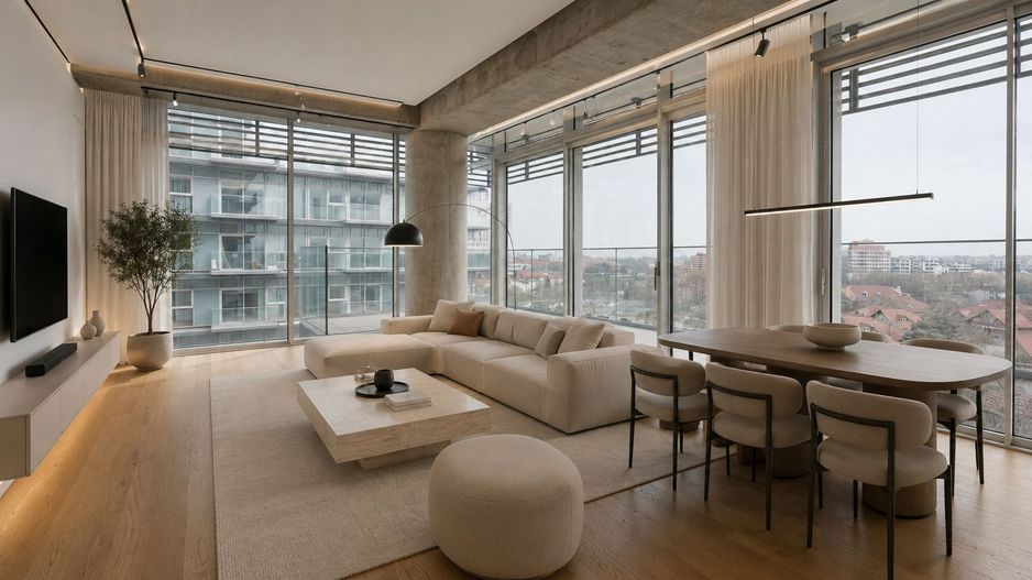 Apartament 3 camere | UP-site Floreasca | Lake View - Poză 2