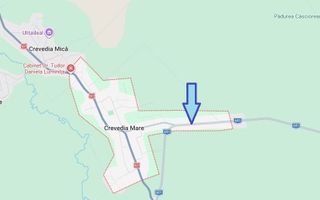 Crevedia Mare, Jud. Giurgiu, teren 5000 mp, deschidere 20 m la DJ 601 - Poză 1