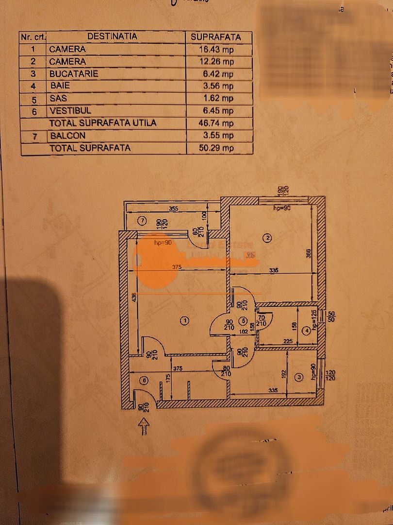 2 camere cu vedere panoramică la Lacul Plumbuita - Colentina - Schiță 6