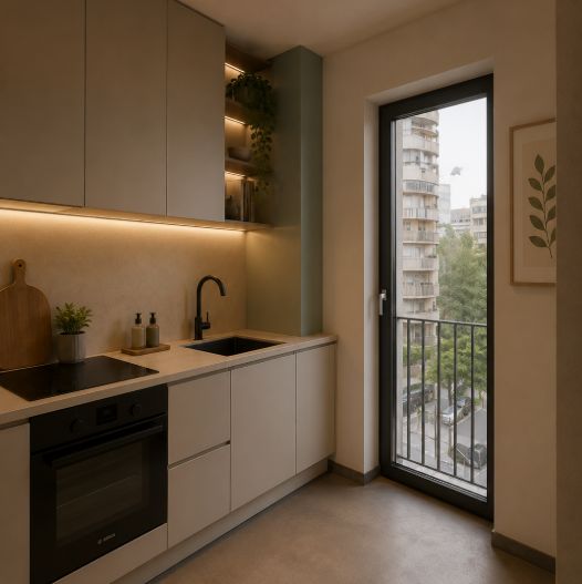 Apartament cu 1 camera la 3 minute de FSEGA-0% comision - Poză 7