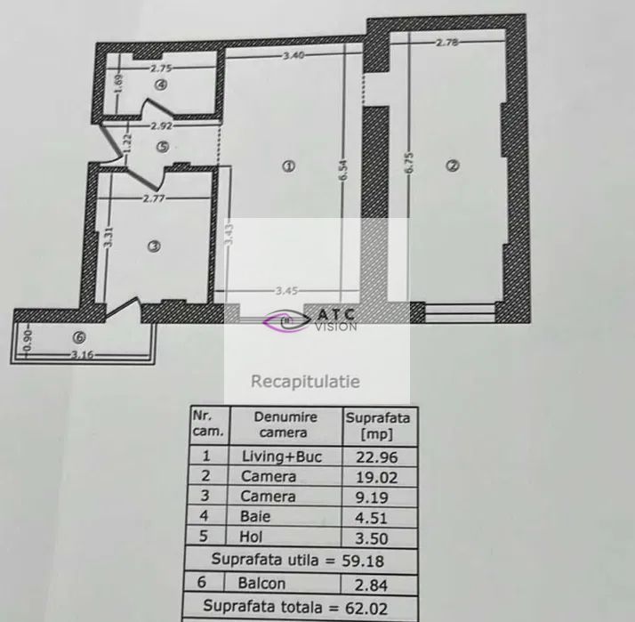 Apartament 3 camere - Soseaua Viilor -Sweet Green Residence - Poză 7