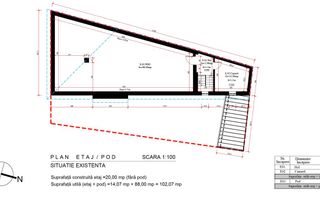 Vanzare casa individuala - Mosilor Parintele Galeriu Bucuresti - Schiță 21