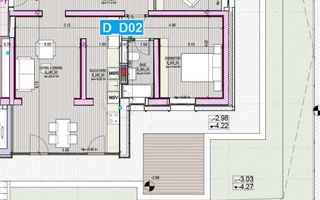 DE VANZARE | APARTAMENT 4 CAMERE | REZIDENTIAL SAU BIROU | TEI | NOU - Schiță 14