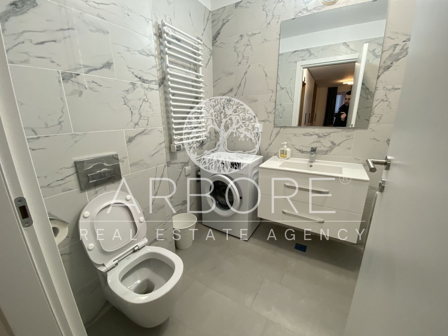 Apartament 2 camere NOU, prima închiriere, Băneasa, parcare - Poză 10