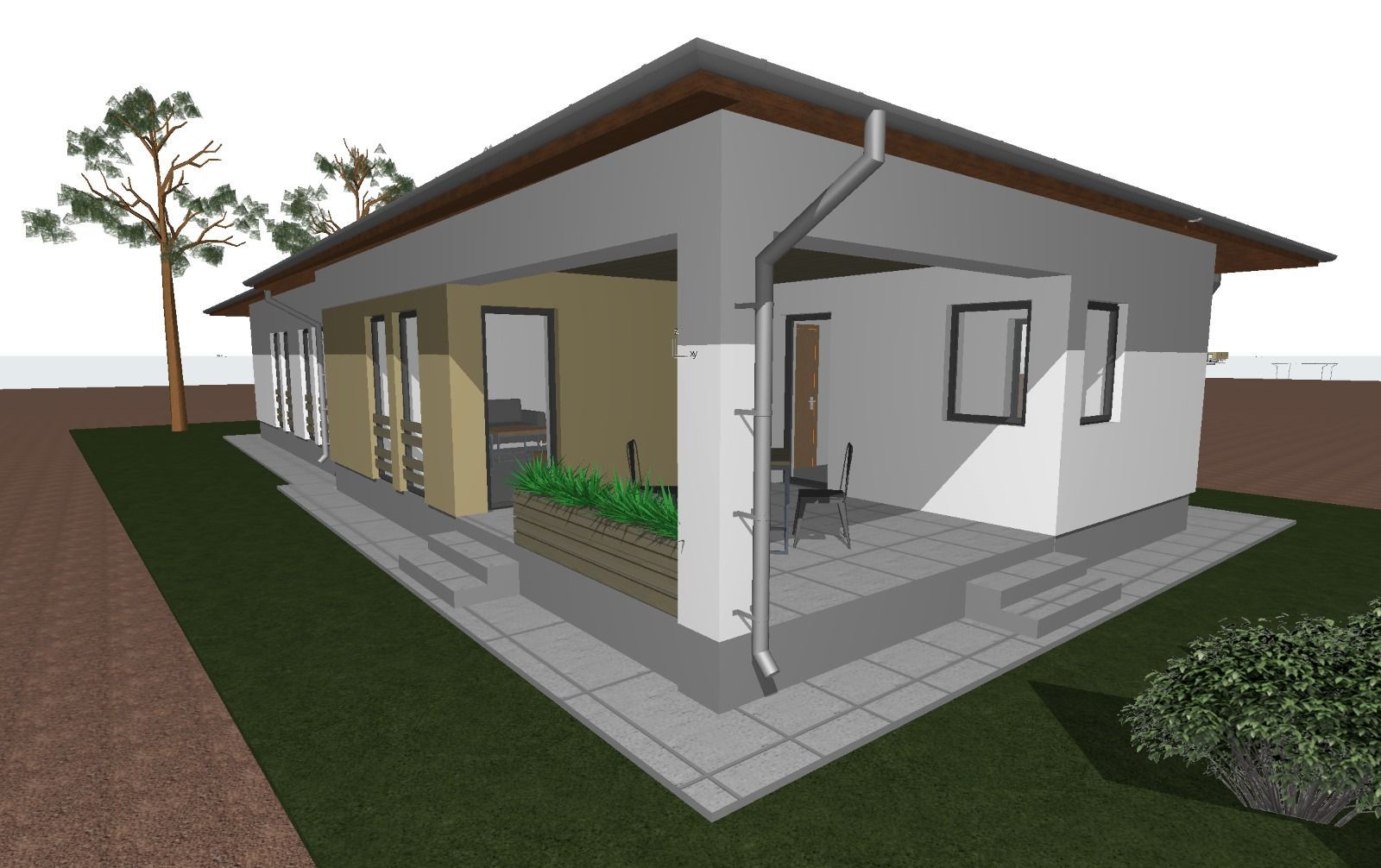 Casa 4 camere  120 mp,480 mp teren 0% comision - Poză 1