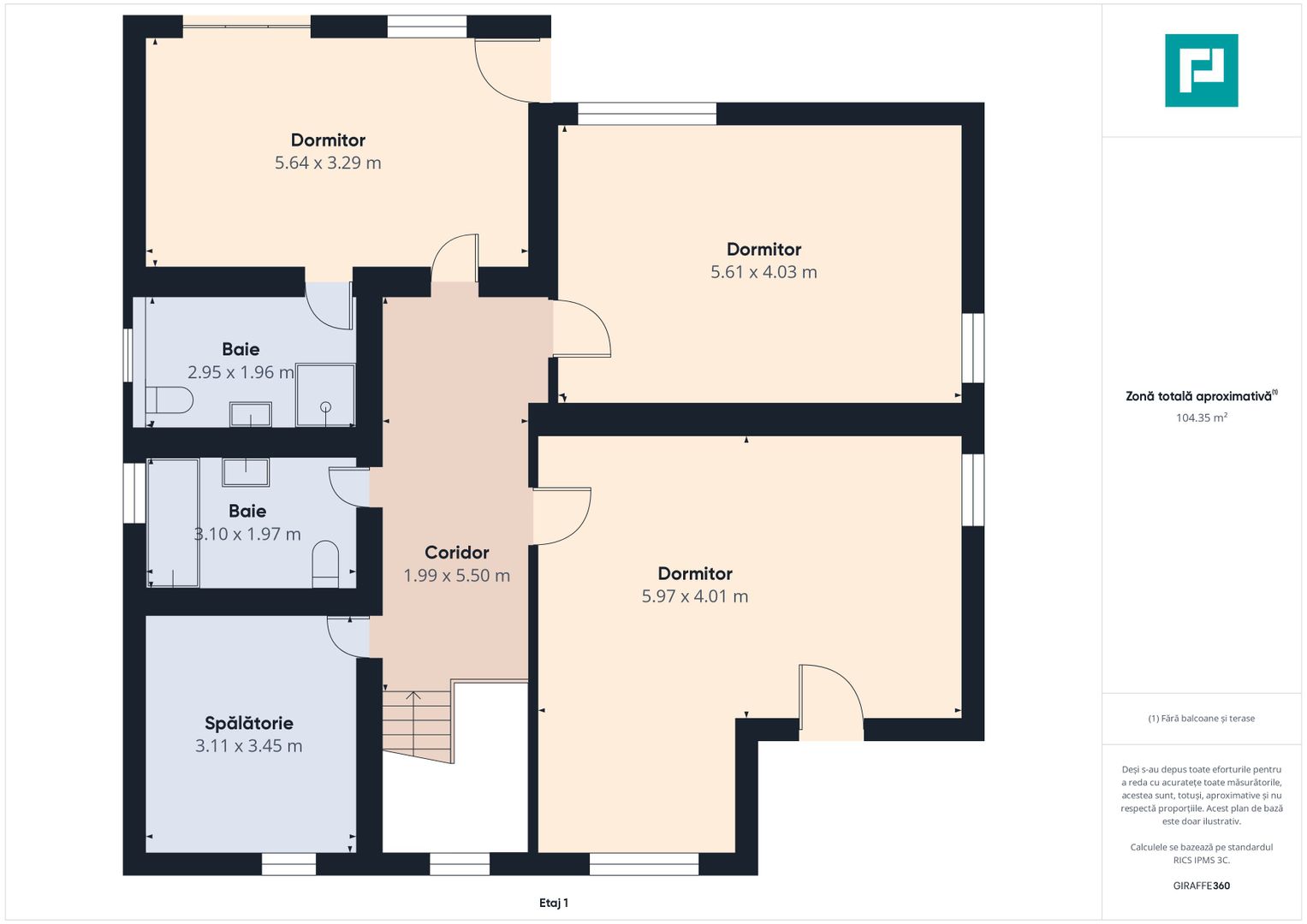 Vilă cu 6 camere și teren generos în Șagu - Poză 12