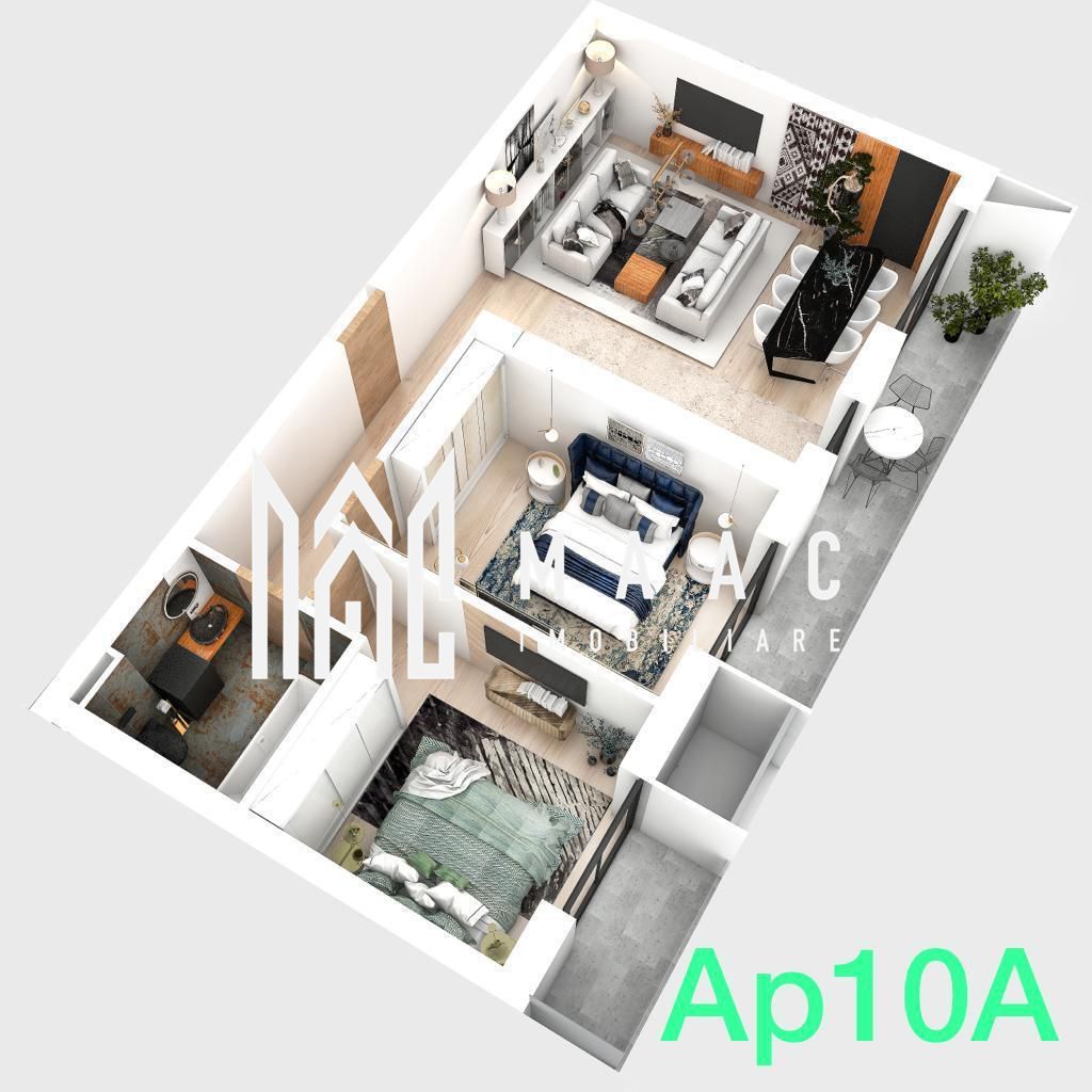 Apartament 3 camere | Balcon | Decomandat | Doamna Stanca - Poză 2