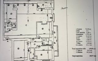 Apartament premium | Primaverii - Schiță 21