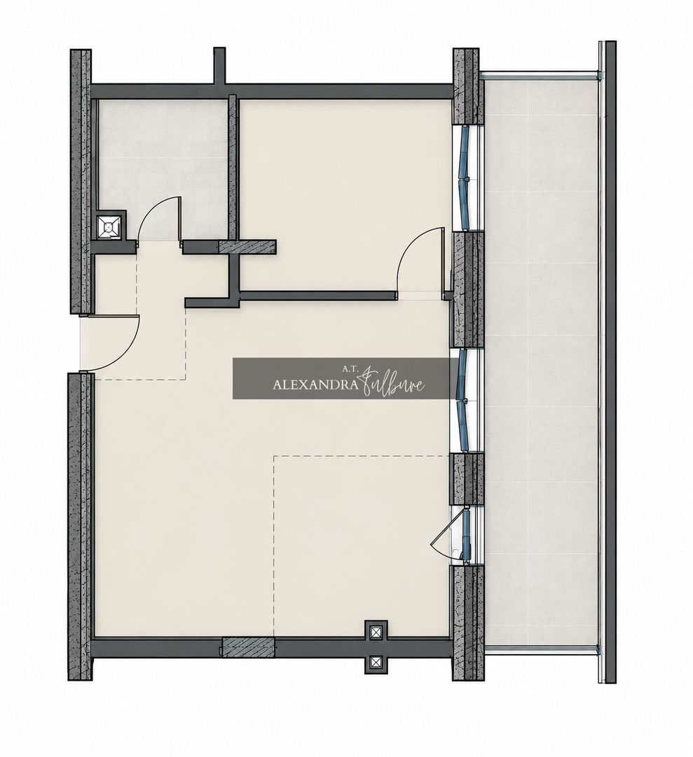 Apartament 2 camere, terasa, etaj intermediar, garaj, Eroilor - Poză 12