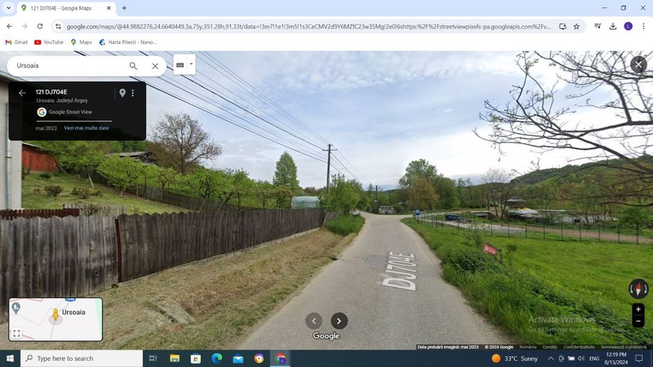 Vanzare teren intravilan, 2000 mp, Cotmeana - Ursoaia - Poză 4