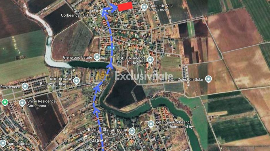 Teren pentru constructie casa în Ostratu-Corbeanca,  utilitati pe teren - Poză 3