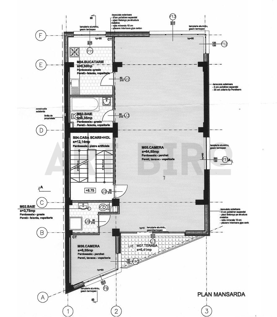 Zero comision, 415mp birou sau showroom, Buzesti, 10 minute metrou - Schiță 14